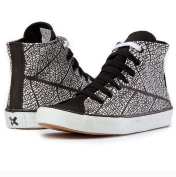 🆕 BLANX" MONICA BERGNA LEAF HIGH-TOP XY // MULTICOLOR - Picture 5 of 5